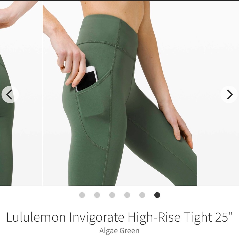 Lululemon Invigorate‎ High-Rise Legging 25”